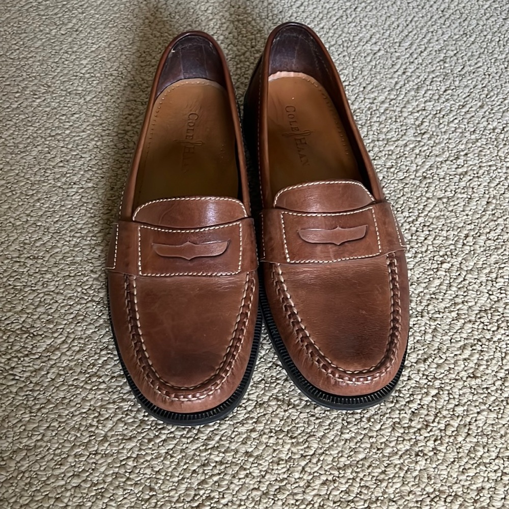Cole ham fullstrap penny loafers
